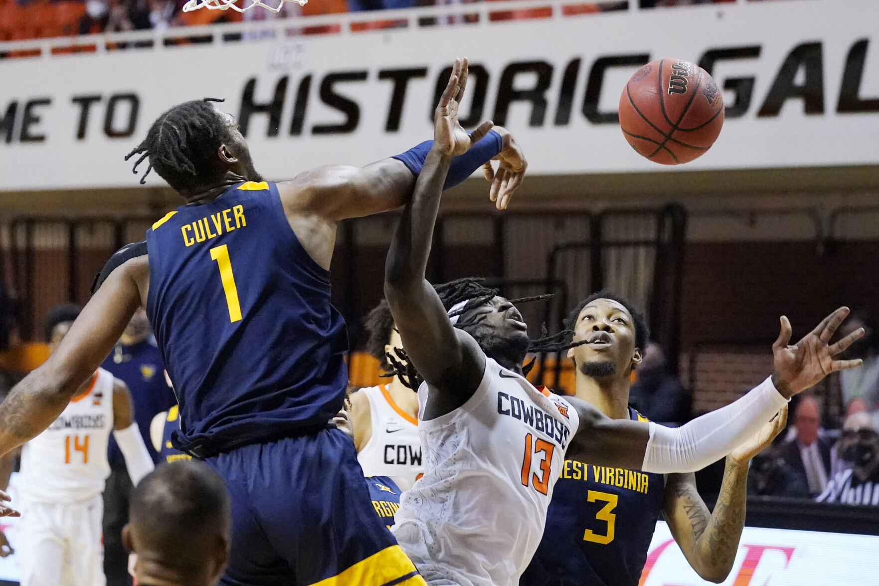 West Virginia Oklahoma St Basketball
